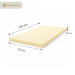 Memory Form Cot Bed Topper (140x70x2.5) - Image 4