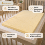 Memory Form Cot Bed Topper (140x70x2.5) - Image 5