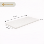 Baby Toddler Cot Bed Mattress (90x50x7.5) - Image 2