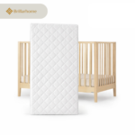 Baby Crib Quilted Breathable Bed Mattress (89x38x4)