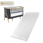 Baby Crib Quilted Breathable Bed Mattress (80.5x50x4) Fits to Tutti Bamboni