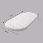 Moses Basket Wicker Mattress (71x40x4) - Image 2