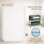 Baby Crib Quilted Breathable Bed Mattress (83x50x5) Fits to Next to Me - Image 4