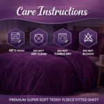 Teddy Plain Duvet Set - Image 4