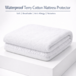 Fitted Waterproof Terry Mattress Protector - Image 3