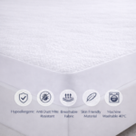 Fitted Waterproof Terry Mattress Protector - Image 4