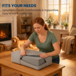 High Quality Cut to Size Grey Foam 19×19″ (48x48cm) - Image 4