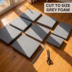 High Quality Cut to Size Grey Foam 19×19″ (48x48cm) - Image 7