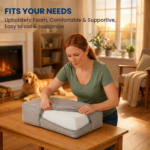 High Quality Cut to Size White Foam 15×15″ (38x38cm) - Image 4