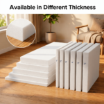 High Quality Cut to Size White Foam 15×15″ (38x38cm) - Image 6