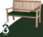 3 Seater Garden Bench Cushion (143x52x6 cm) – Waterproof Outdoor Seat Pad - Image 4