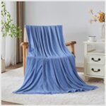 Cooling Bed Throw Blanket – Breathable All-Season Throw