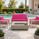 3 Piece Waterproof Rattan Patio Cushion Covers Only – Outdoor Replacement Zip Covers - Image 4